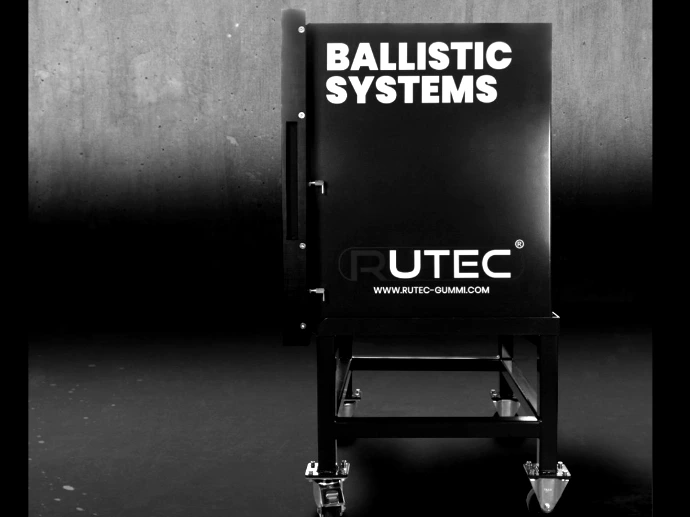 Ballistisk system for granulat og skyteduker